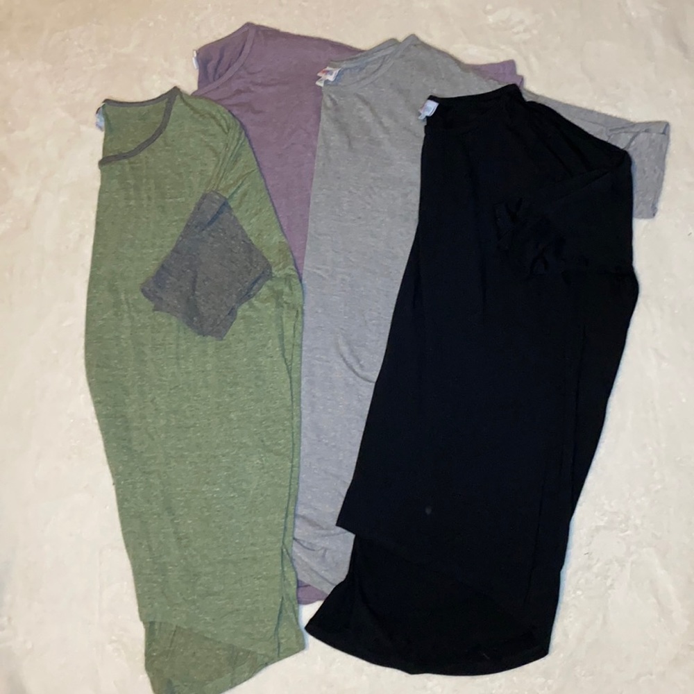 LulaRoe Size L Irma Shirts